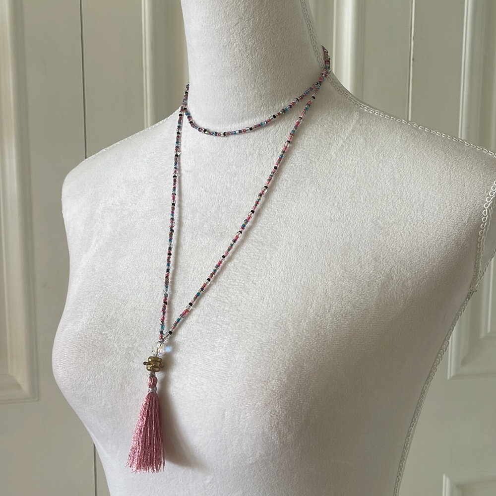 Mala 📿 Necklace with Tassel